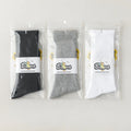 Wholesale Breathable Organic Bamboo Cotton Casual Compression Crew Socks OEM ODM Solid Colors Seamless Business Spring