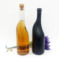 High Quality Wholesale Stylish Tilted Neck Red Wine Bottle with Cork Distinctive Shape Unique Design for Red Wine Storage