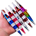 Saltwater Fishing Metal Jig Lure 10g/15g Shore Casting Slow Pitch Jigging Bait Lead Jig