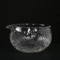 Japanese Matcha Bowl Hammer Textured Glass Ceramic 500 ml Tea Set Accessories Song Dynasty Tea Tools Vintage Kung Fu Tea Bowl