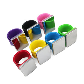 Custom Logo Salon Magnetic Bracelet Wrist Band Strap Belt Hair Clip Holder 7 Colors Barber Hairdressing Styling Tools