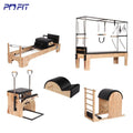 Home Used Studio Pilates Reformer Machine Trainer Pilates Core Bed Yoga Training Miple Wood Pilates Bed