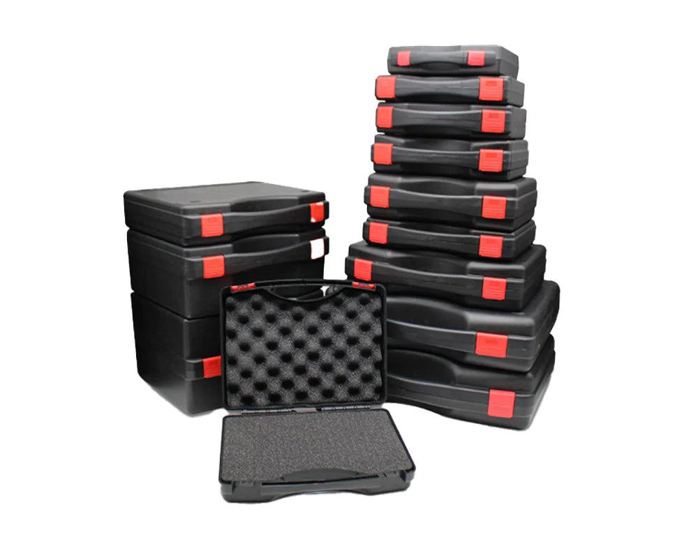 Cheap Type Plastic Hard Case with Custom Foam Plastic Carrying Case Shockproof Tool Cases Lightweight Small Suitcase