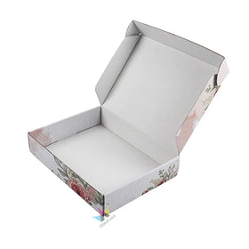 Custom Silk Cosmetic Magnetic Foldable Holographic Flat Rigid Gift Box Paper