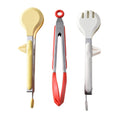 YJ Wonderful Nonstick Stainless Steel Silicone Cooking Kitchen Tongs with Tips for Steak Pizza Pasta Spaghetti Salad BBQ Buffet
