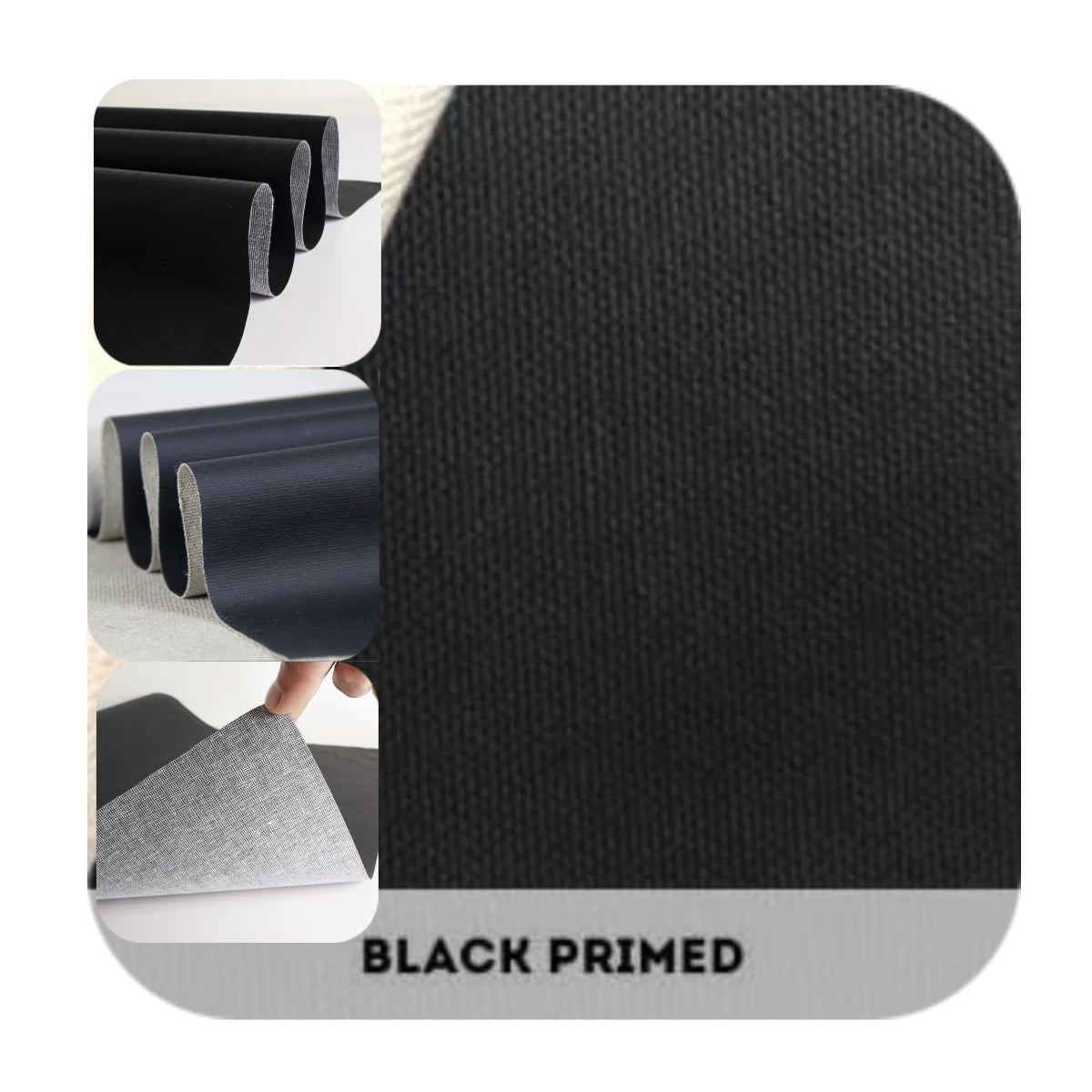 Black Art Canvas Roll UV Water-Based for epson Printer Matte Cotton Polycotton Water Resistant Inkjet