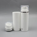 Custom 30ml 50ml 80ml 100ml 120ml 150ml 200ml Cosmetic Skin Care Serum Airless Pump Bottle Face Cream Vacuum Pump Bottle