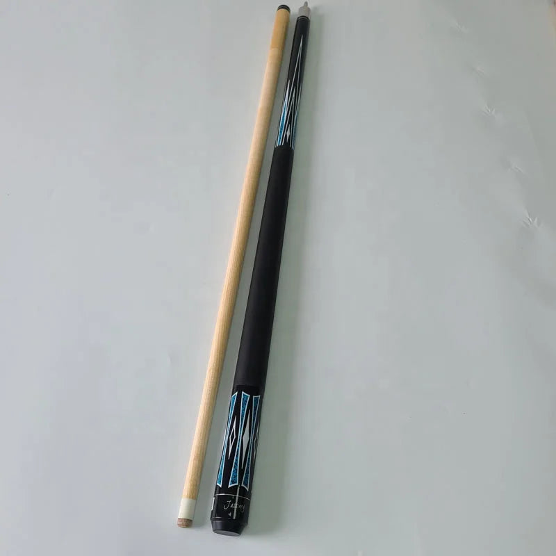 Cheap Price Jassinry New Arrivals Blue Billiard Cues 58inch+13mm Tip Size Maple Wood Uni-loc Leather Wraps Pool Cues