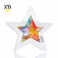 Personalized Y2K Star Hair Claw Clip with logo Custom logo Acetate Hair Clip Haarklammer Hairclip Pinza Para El Cabello Estrella