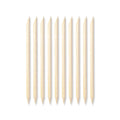 TSZS Factory Price Hot Sale Nail Art Wood Sticks Manicure Pedicure Nail Stick Disposable Double Ended Wood Spatula Stick