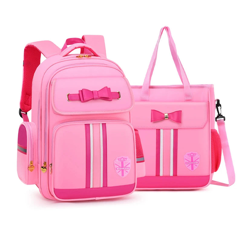New Three-piece Bag Set Super Light Stress Relieving Backpack for Boys and Girls Grade 1 to 6 Schoolbag Kids Backpack