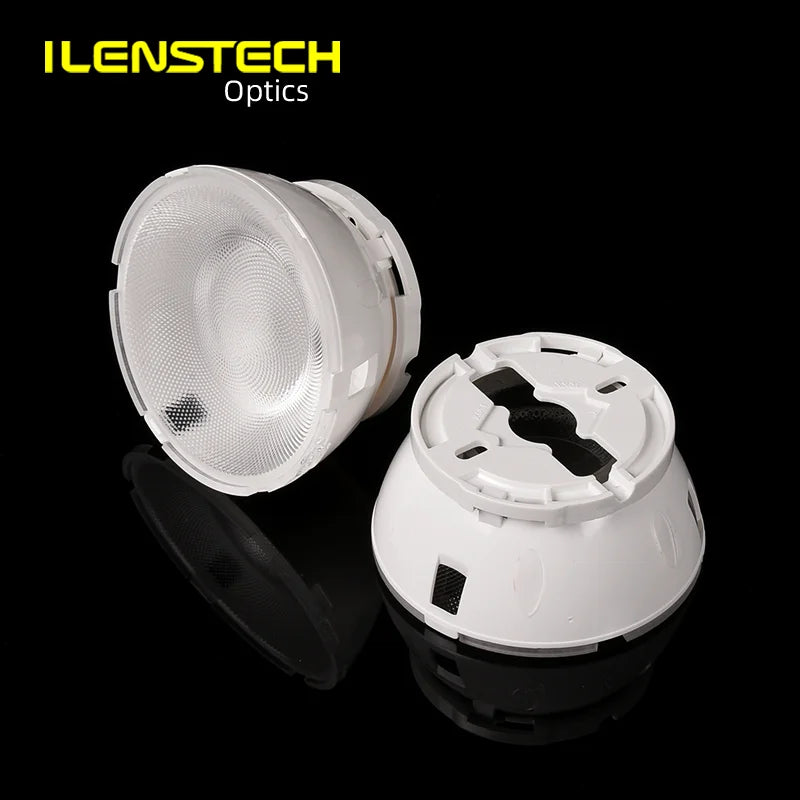 62mm Diameter COB Led Lens 36 Degree Downlight Lens PMMA Material