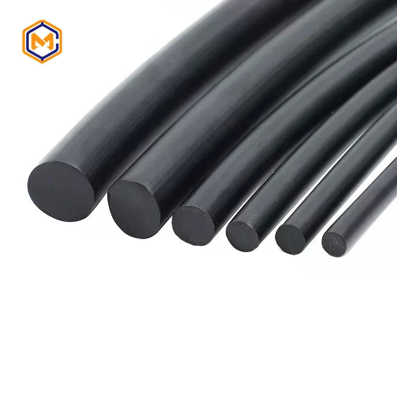 FKM NBR Nitrile Silicone Rubber O Ring Cord 1mm to 30mm Rubber Strip