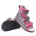 Princepard Orthopedic Corrective Sandals for Girls Kids' Flat Feet Tiptoe Walking Correction with Ankle and Arch Support
