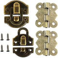 Metal Accessories Mini Latches and Hinges for Wooden Boxes