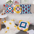 New Tufted Embroidered Pillow Cover Square Living Room Sofa Pillow Cushion Cover Pillowcase Wholesale Customized