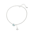 Fashion Chain for Women Anklet Hot Sale  Silver Foot Jewelry Whale Anklet on Foot