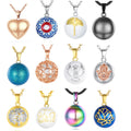 Pregnancy Gift Bola Grossesse Wishing Chime Silver Plated Copper Mexican Bola Harmony Women Pregnancy Ball Necklace for Women