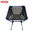 WOQI Foldable Hiking Chair for Garden & Outdoor Furniture Portable with Bag Included-Camping Beach Picnics & Barbecues