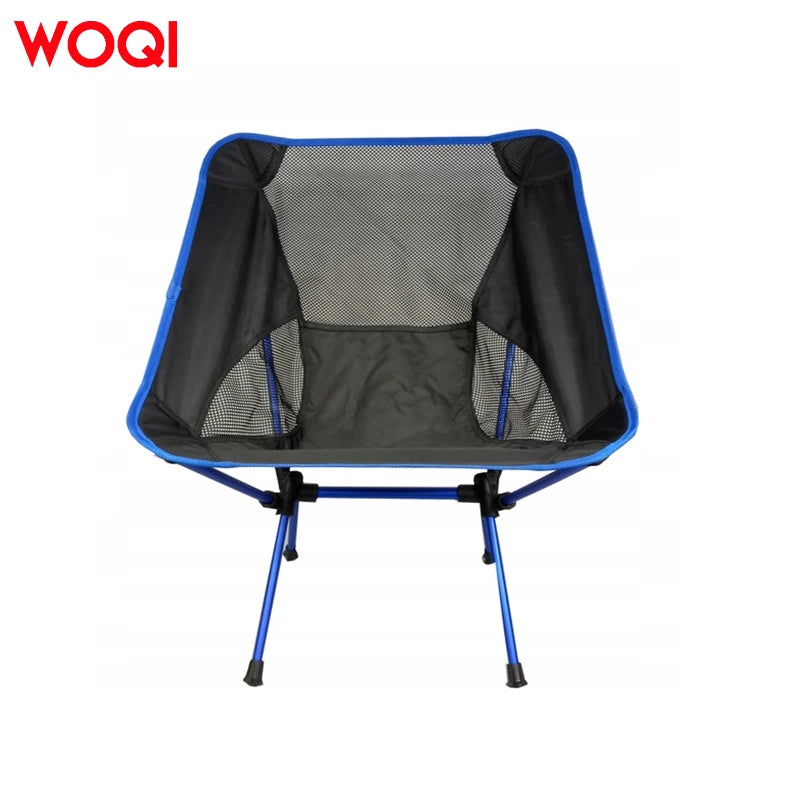 WOQI Foldable Hiking Chair for Garden & Outdoor Furniture Portable with Bag Included-Camping Beach Picnics & Barbecues