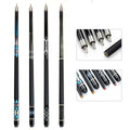 Hot Sell 1/2-PC Style Carbon Fiber With Wood Stainless Joint Billiard Pool Game Cue Stick