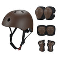Children Kids Multi-Color ABS Plastic Helmet Sports Safety Protective Gear Set for Bicycles Roller Skates Scooters Skateboard