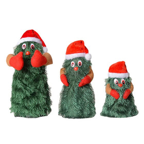 New Christmas Ornaments Twerk Funny Christmas Dolls Electric Christmas Santa Dolls