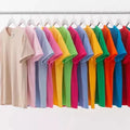 Custom 100% Cotton Men's Oversized Vintage T-Shirt With Embroidered Logo Blank T-Shirt for Printing Available in 4XL Size