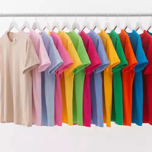Custom 100% Cotton Men's Oversized Vintage T-Shirt With Embroidered Logo Blank T-Shirt for Printing Available in 4XL Size