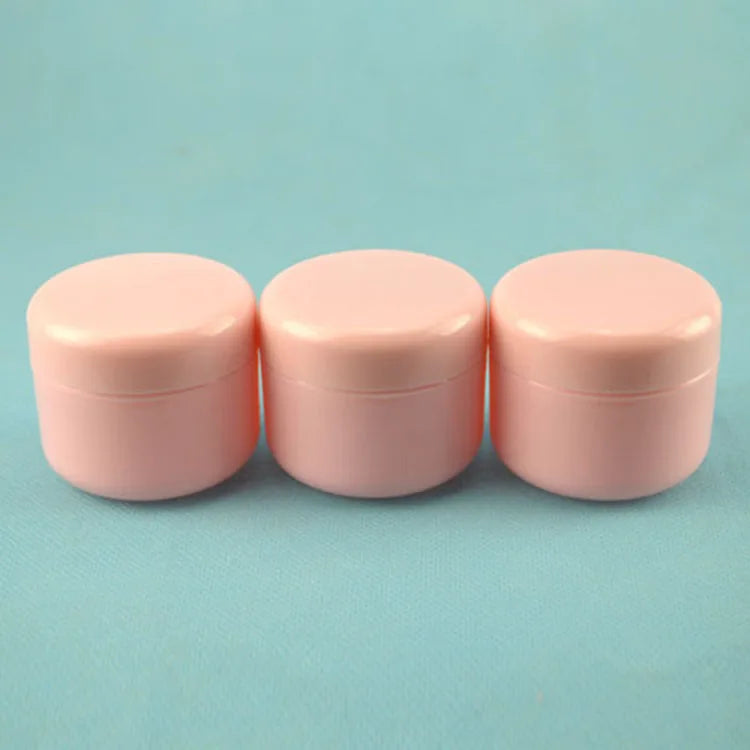 Hot Sale Empty Custom Plastic Jar   Skin Care Packing Wide Mouth Plastic Jars  Pp Round Plastic Jar With Screw Top Lid