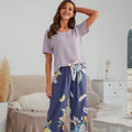 High Quality Pajamas Set for Women Loungewear Two Piece Set Sleepwear