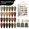 JTING 2024 New Trend 24colors Maillard Gel Polish Set Collection Painting Art Nail Gel Free Private Custom OEM/ODM Unique Label