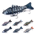 Wholesale 100mm 24G 7 Segments Multi Jointed Fishing Lures for bass fishing