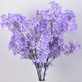O-X750 Simulation Lilac Cross Cherry Blossom Wedding Home Decoration Flower Ceiling Silk Flower Oncidium