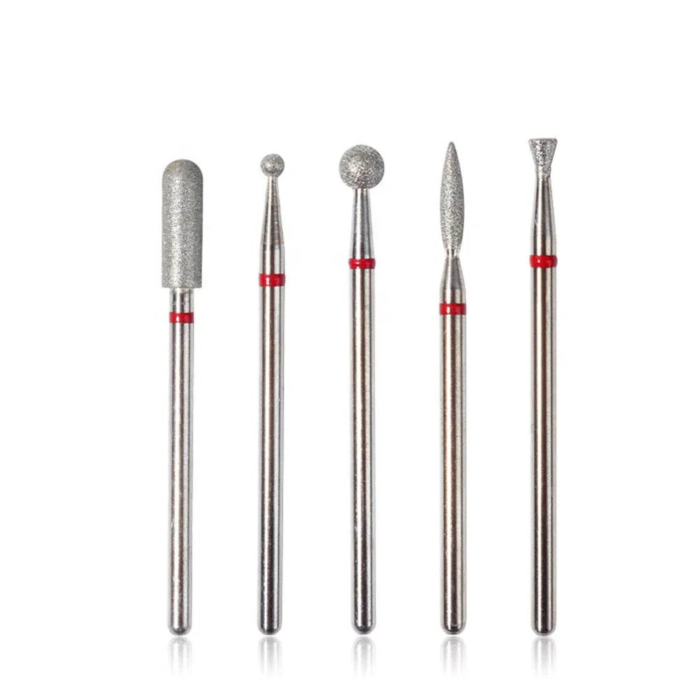 Cuticle Clean Electric Nail Drill Bit Diamond Rotary Burrs Pedicure Tools for Manicure Pedicure Premium Quality Efficient