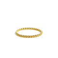 INS 925 Sterling Silver Minimalistic Jewelry Thin Simple Twisted Stacking Ring