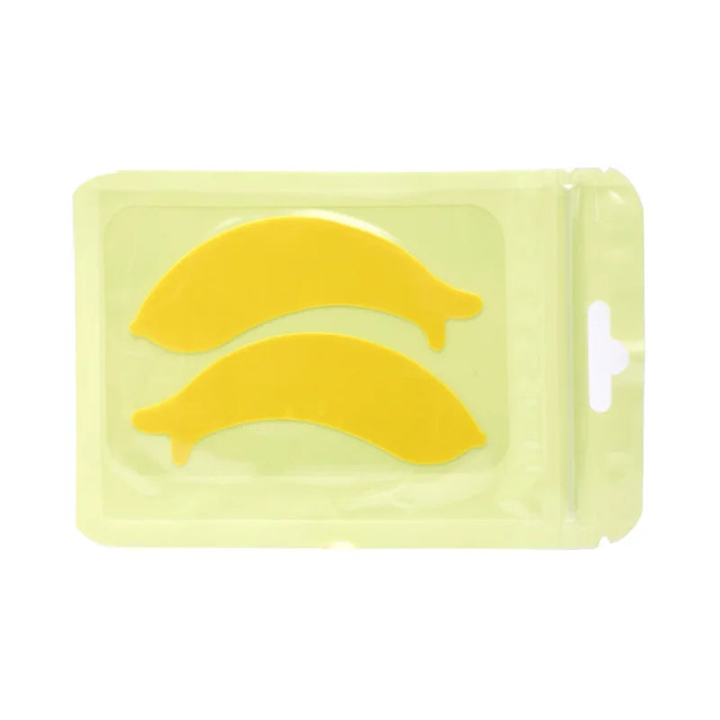 Silicone Reusable Eye Pads Lash Lift Tint Shields Lash Extensions Grafting Lashes Colorful Self-adhesive Silicone Eye Patches