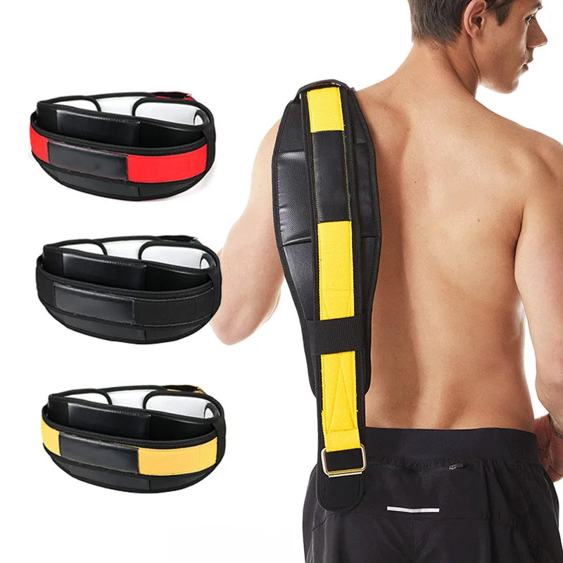 10mm Thick Custom Logo Weightlifting Belt Breathable Eva Nylon Material Supports Gym Weight Lifting