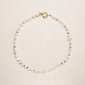 Hot Sales Gold Plated Natural Pearl Beading Boho Chains Choker Necklace for Women