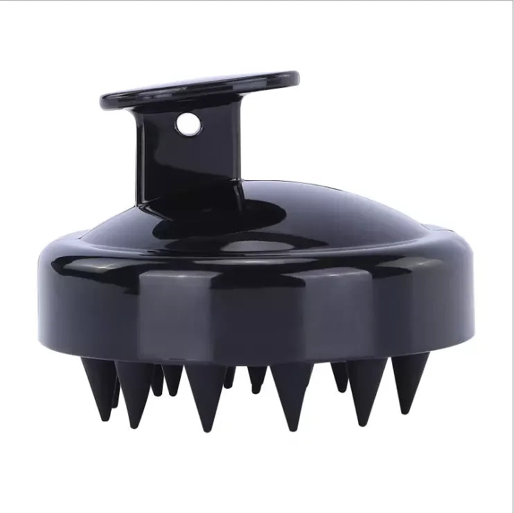 BL Silicone Scalp Shampoo Massage Brush Washing Shower Hair Scalp Massager Brush Bath Hair Cleaning Brush Comb