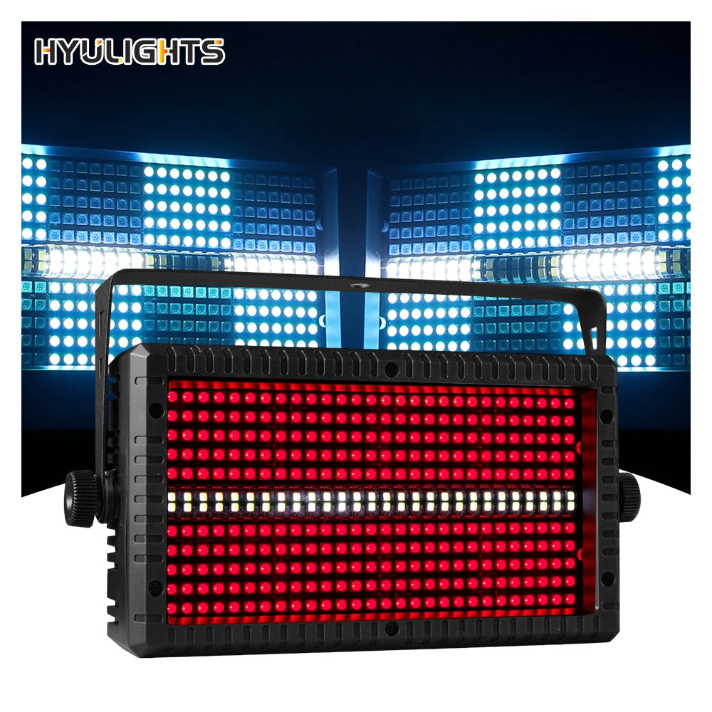 Factory Directly Sell Multi Color Dmx Control Dj Disco Club Party 60W Rgb Led 3In1 56Pcs Led Strobe Light