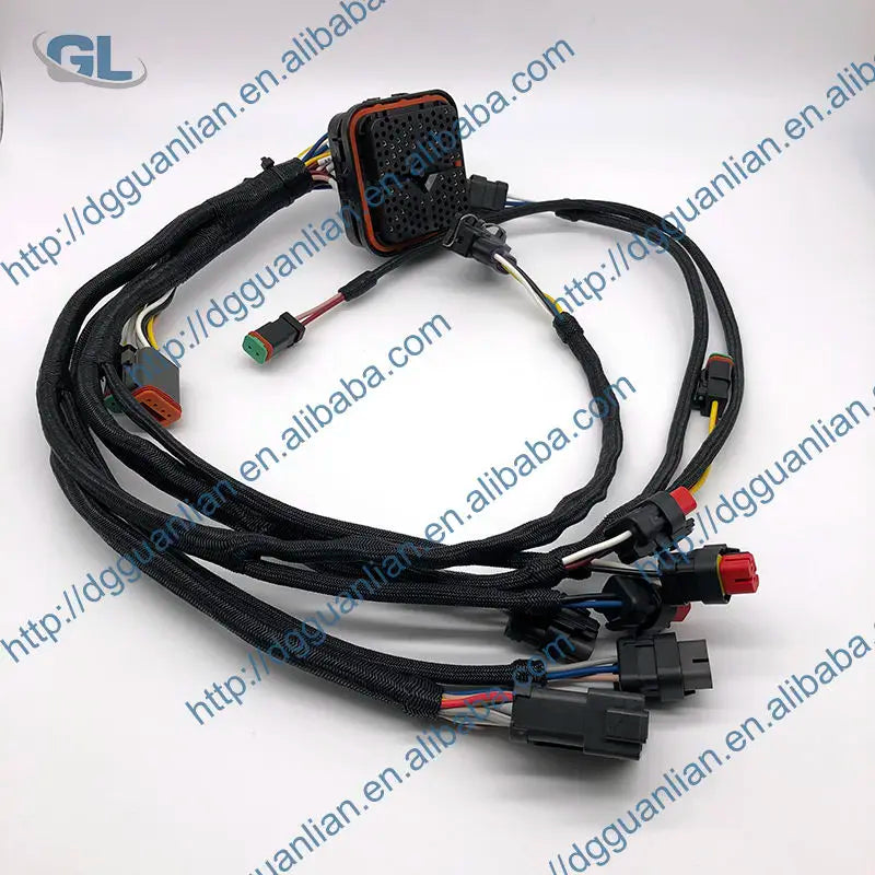 Excavator E324D 326D Engine Wiring Cable Harness 381-2499
