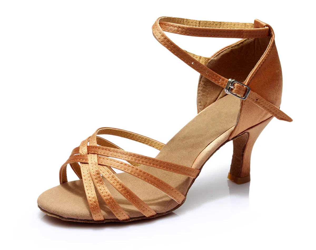 Factory Wholesale Latin Dance Shoes Dancing Shoes High Heel Ballroom Dance Shoes