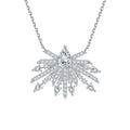 Jewelry Manufacturer 925 Sterling Silver Zirconia Pendant Necklace Bulk Wholesale Factory Price