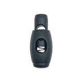 Wholesale Adjustable Stopper Bottle Shape Black Plastic Elastic Drawstring Cord Lock Plastic Stoppers