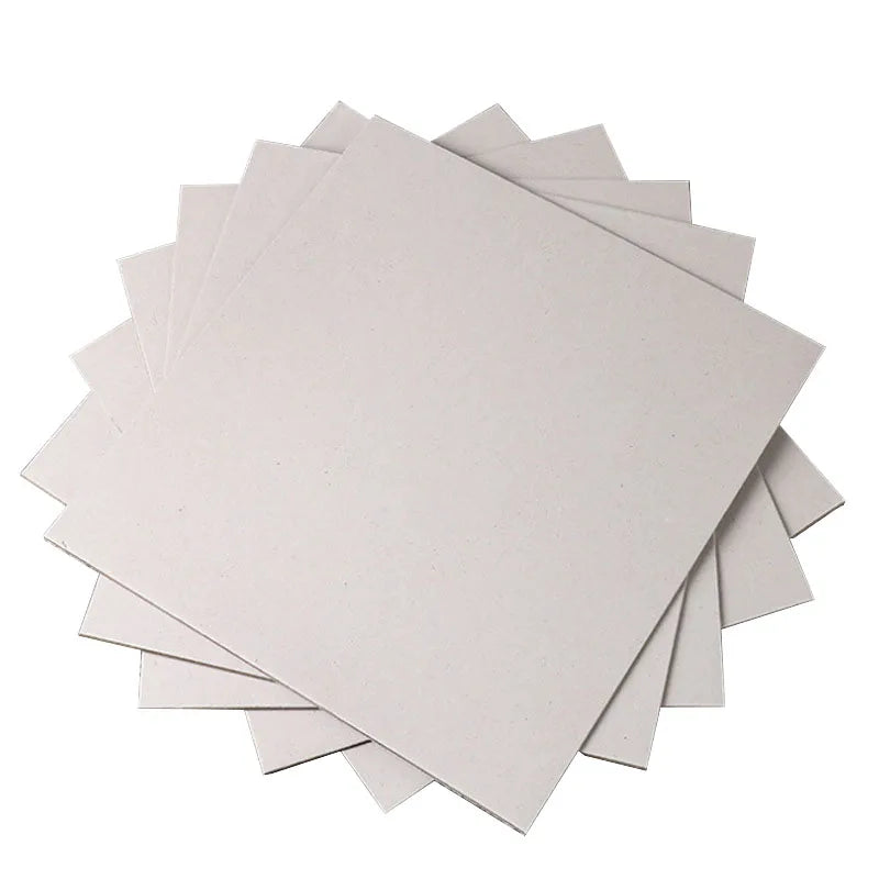 900 Gsm 700*1000 mm Paper Manufacturer Grey Carton Board Paper Grey Chipboard Laminated Duplex Gray Paper