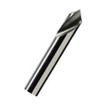 Chamfer End Mill 60/90/120 Degree Cutter Router Bit Tool 2 Flutes HRC45 Carbide