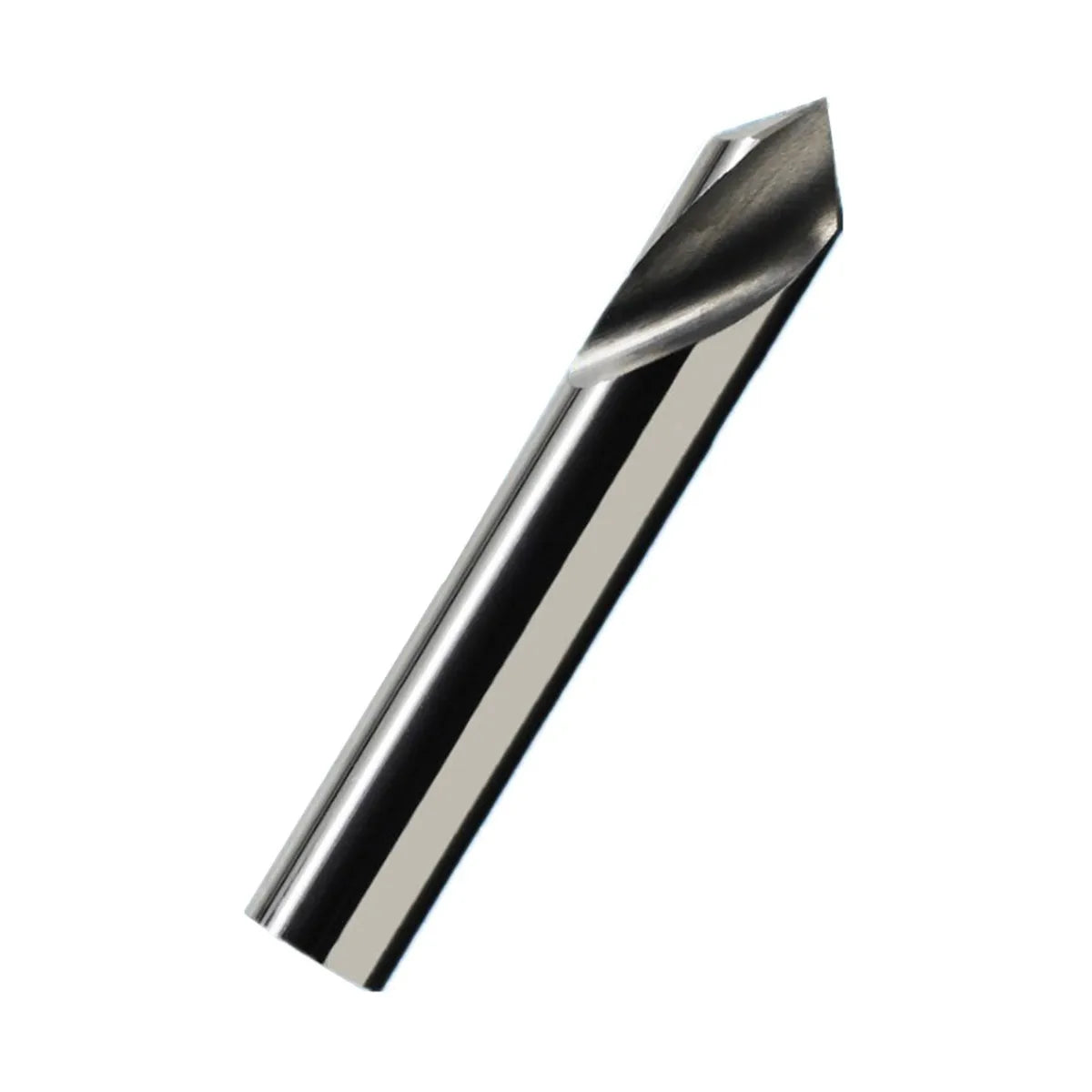 Chamfer End Mill 60/90/120 Degree Cutter Router Bit Tool 2 Flutes HRC45 Carbide