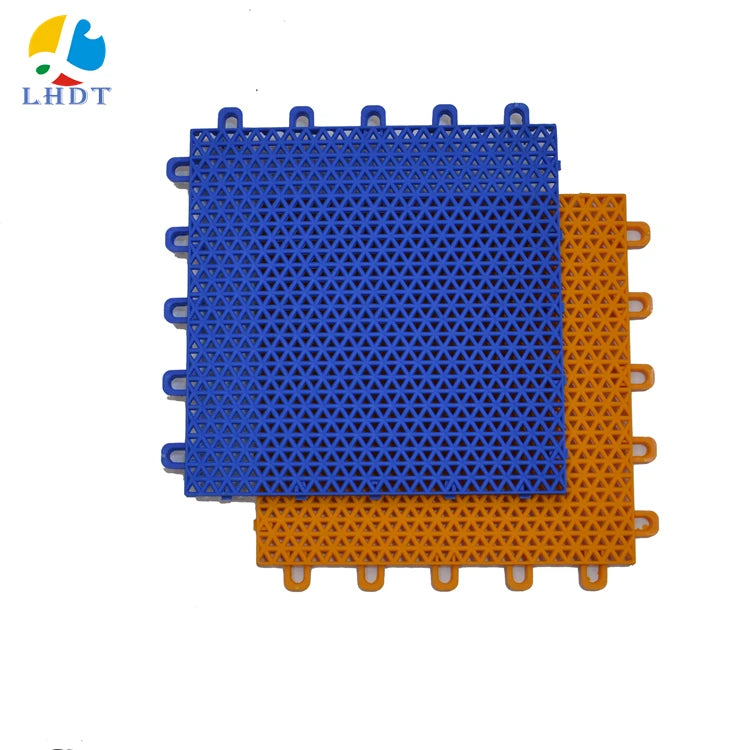 Padbol Manufacturer  Supplier PP Interlocking Flooring Sports Court Tiles Drainage Anti Slip for Padbol Court