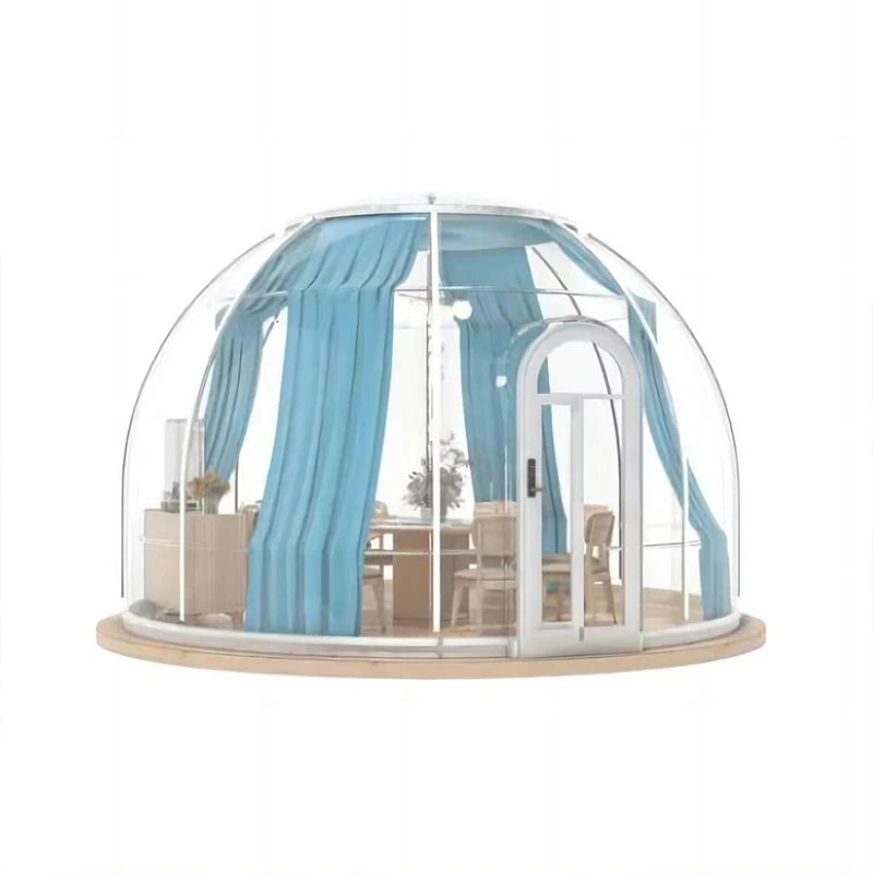 Glamping Innovation Outdoor Polycarbonate Igloo Dome Tent for Hotel Resorts